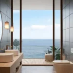 Lotus Artemis Juhu Beach Dreamy Bathroom with Sea View