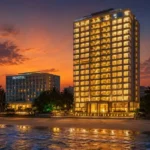 Lotus Artemis Juhu Beach Elevation View Dusk