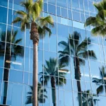 Lotus Artemis Juhu Beach Palm Trees Reflecting Sleek Glass Facade