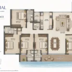 Lotus Celestial Versova 5 BHK Floorplan