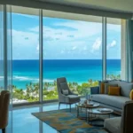 Lotus Portofino Versova Stunning Ocean View from 4 BHK Living Room