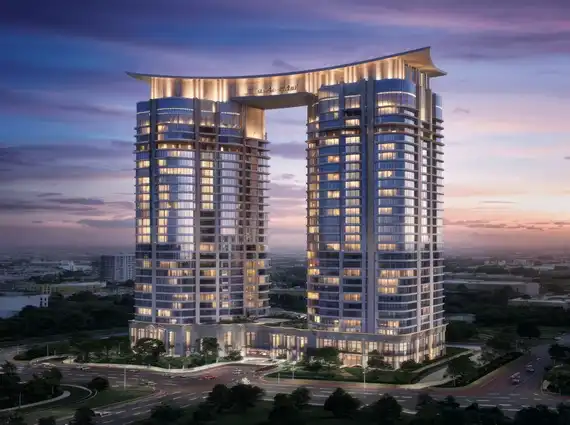Lotus The Arcadian Gulmohar Road Juhu Exterior Design High Tower Building