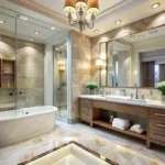 7 Dhuleva Malabar Hill Beautiful Bathroom with Large Mirrors