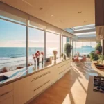 Rustomjee Cama Bandstand Bandra West Large Windows Modern Luxurious Kitchen