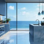 Rustomjee Cama Bandstand Bandra West Waterfront Kitchen Views