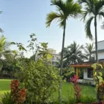 3 BHK Beach Villa Nagaon Lawn Garden with Palm Trees