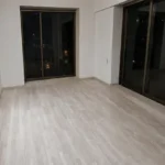 4 BHK Lake Front Solitaire Powai Empty Room with Large Glass Windows