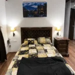 4 BHK Lake Front Solitaire Powai Furnished Bedroom with Built-In Wardrobe