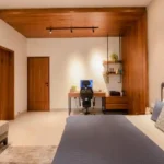 5 BHK Villa Karle Riverville Benaulim Goa Bedroom With Bed And Study Desk