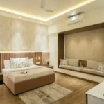 5 BHK Villa Karle Riverville Benaulim Goa Bedroom With Bed And Window Seat