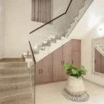 5 BHK Villa Karle Riverville Benaulim Goa Staircase With Under Stair Storage
