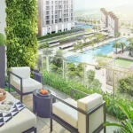Lodha Lumis New Cuffe Parade Wadala Landscaped Balcony With Pool View