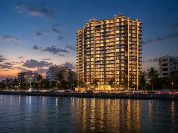 Lotus Imperial Carter Road Bandra West Elevation View