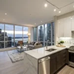 Three ICC Tower Dadar Open Plan Kitchen And Living Room