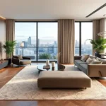 Three ICC Tower Dadar Scandinavian Style Luxury Apartment Interior
