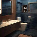 Three ICC Tower Dadar Small Modern Bathroom