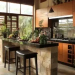 Asaya 4 BHK Villas Assagao Goa Kitchen With Granite Countertop