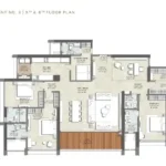 Kalptaru Vian 4.5 BHK imperial tower B floorplan