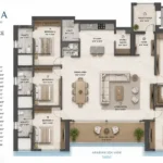 Lotus Aquaria Prabhadevi 5 BHK Floorplan