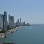 Lotus Avalon Bandra Bandstand Aerial View Bandra by Sea Against Clear Sky