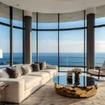 Lotus Avalon Bandra Bandstand Luxury Ocean View from Living Room