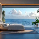 Lotus Avalon Bandra Bandstand Ocean View from Master Bedroom Clouds