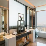 Lotus Imperial Carter Road Bandra West Luxury Bathroom with Tub