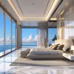 Lotus Imperial Carter Road Bandra West Master Bedroom with Stunning Sea Views