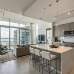 Lotus Odyssey Bandra Bandstand Modern Condo Kitchen