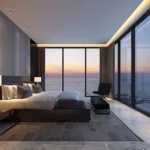 Marina Vista Pali Hill Bandra Master Bedroom Cave Modern Interior Amazing Seaview