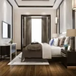 Platinum Vibe Model Town Versova Luxury Modern Bedroom Suite With TV Cabinet
