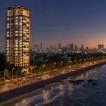 Varun Carter Road Bandra Elevation Dusk View