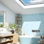 View Small Bathroom with Modern Style Decor Furniture