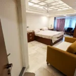 3 BHK Maker Tower Cuffe Parade Bedroom With Armchair