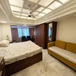 3 BHK Maker Tower Cuffe Parade Bedroom With Sofa
