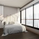 3 BHK Siddhgiri Matunga Master Bedroom With Large Windows