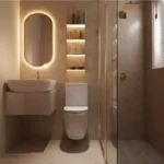 3 BHK Siddhgiri Matunga Modern Bathroom With Shower