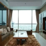 3 BHK Vascon Tranquil Heights Powai Living Room With Large Windows