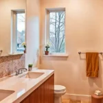 3 BHK Vascon Tranquil Heights Powai Modern Bathroom With Double Vanity