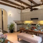 3 BHK Villa Amayah Villas Assagao Goa Dining Area Beside Open Kitchen