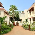 3 BHK Villa Amayah Villas Assagao Goa Villas Courtyard With Tropical Landscaping