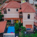 3 BHK Villa Kihim Alibaug Aerial View With Swimming Pool