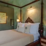 3 BHK Villa Kihim Alibaug Four Poster Bedroom