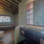 3 BHK Villa Kihim Alibaug Modern Bathroom With Bathtub And Vanity