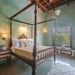 3 BHK Villa Kihim Alibaug Spacious Four Poster Bedroom