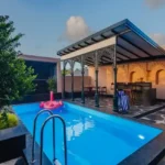 3 BHK Villa Kihim Alibaug Swimming Pool And Poolside Bar