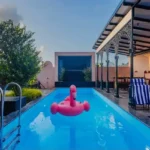 3 BHK Villa Kihim Alibaug Swimming Pool With Flamingo Float