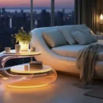 4 BHK Chheda Imperial Matunga Futuristic Bedroom Side Table