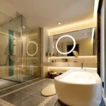 4 BHK Chheda Imperial Matunga Luxury Bathroom With Bathtub And Vanity