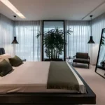 4 BHK Chheda Imperial Matunga Modern Bedroom With City View